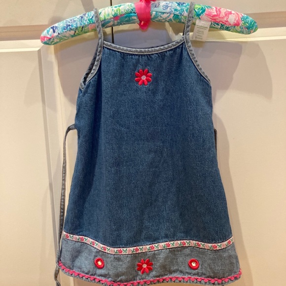 Vintage  Mirrored Floral Embroidered Denim… - Picture 3 of 16